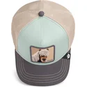 goorin-bros-the-farm-chad-tri-tone-trucker-cap-mit-mehrfarbigem-pferd