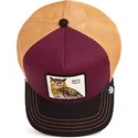cepur-izliekta-truckeris-daudzkrasains-snapback-real-talk-tri-tone-the-farm-no-goorin-bros
