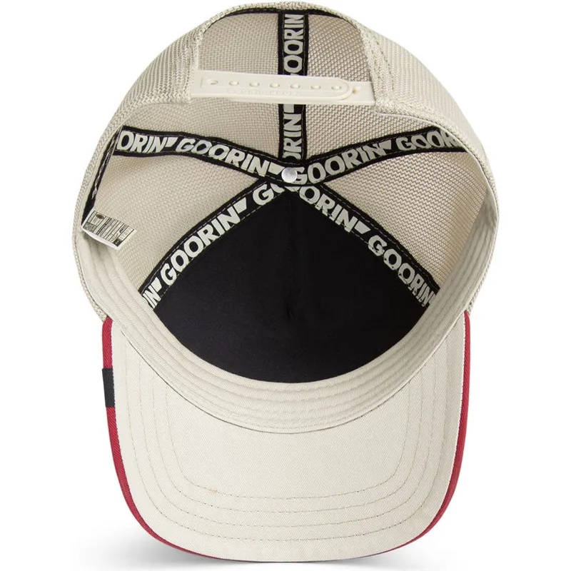 cepur-izliekta-truckeris-daudzkrasains-snapback-og-tri-tone-the-farm-no-goorin-bros