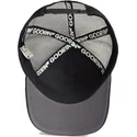 cepur-izliekta-truckeris-melns-snapback-the-cancelled-skull-grit-the-farm-no-goorin-bros