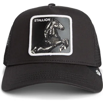 Cepur izliekta šoferis melns snapback caballo Stallion The Farm The Farm no Goorin Bros.