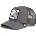 cepur-izliekta-truckeris-peleks-snapback-silver-foxxx-the-farm-no-goorin-bros