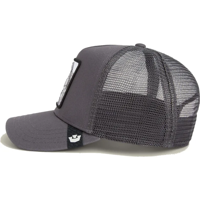 cepur-izliekta-truckeris-peleks-snapback-silver-foxxx-the-farm-no-goorin-bros