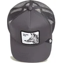 cepur-izliekta-truckeris-peleks-snapback-silver-foxxx-the-farm-no-goorin-bros