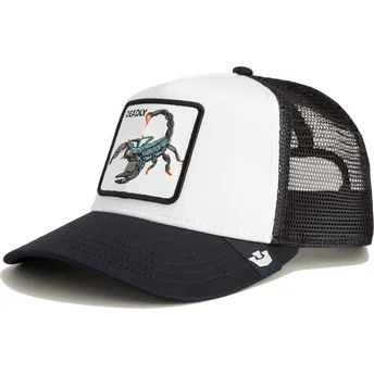 Cepur izliekta truckeris melns snapback Deadly The Farm no Goorin Bros.