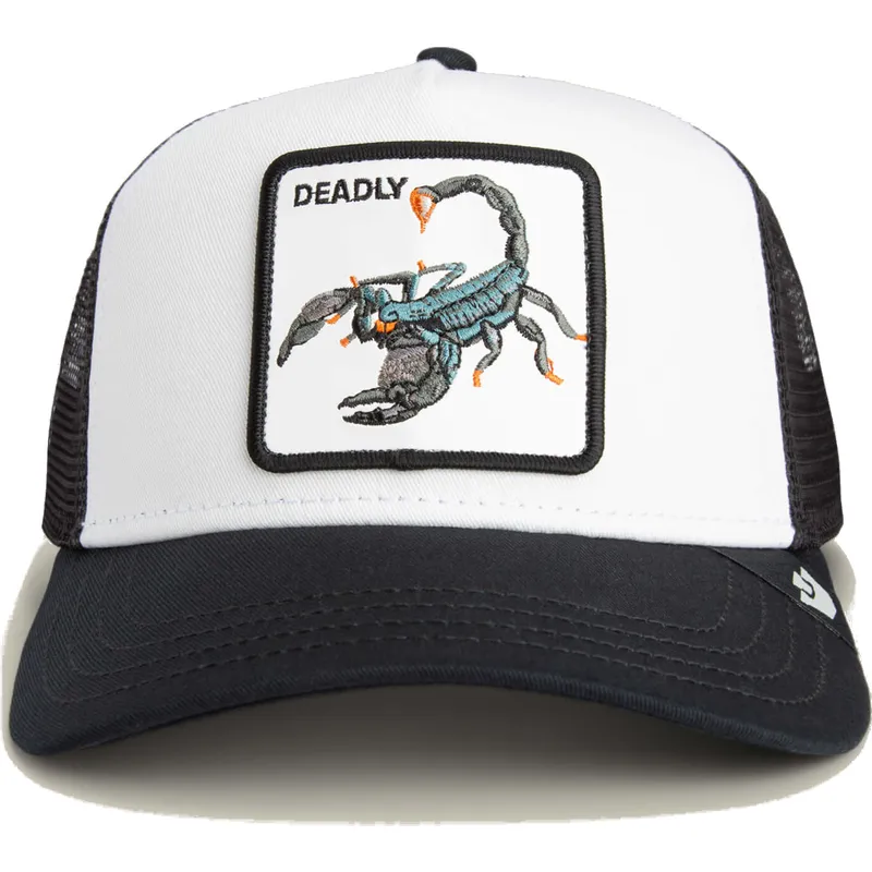 cepur-izliekta-truckeris-melns-snapback-deadly-the-farm-no-goorin-bros