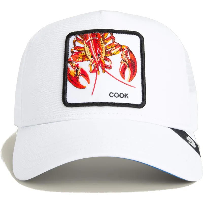 biala-czapka-trucker-dla-chlopca-homar-lemme-cook-mini-the-farm-goorin-bros