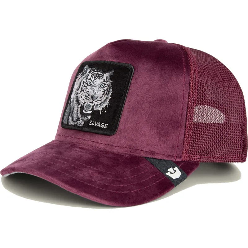 cepur-izliekta-truckeris-sarkans-snapback-savage-tiger-velour-the-farm-no-goorin-bros cepur-izliekta-truckeris-sarkans-snapback-savage-tiger-velour-the-farm-no-goorin-bros