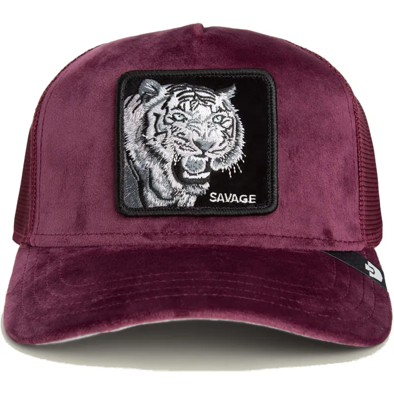 cepur-izliekta-truckeris-sarkans-snapback-savage-tiger-velour-the-farm-no-goorin-bros cepur-izliekta-truckeris-sarkans-snapback-savage-tiger-velour-the-farm-no-goorin-bros