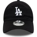cepur-izliekta-melns-regulejama-lente-9twenty-merino-wool-no-los-angeles-dodgers-mlb-no-new-era