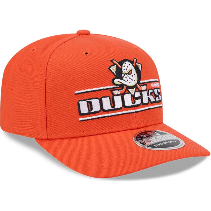 cap-izliekta-orange-snapback-9seventy-stretch-snap-stated-no-anaheim-ducks-nhl-no-new-era
