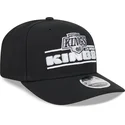 schwarze-gebogene-snapback-kappe-9seventy-stretch-snap-stated-der-los-angeles-kings-nhl-von-new-era