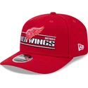 cepur-izliekta-sarkans-snapback-9seventy-stretch-snap-stated-no-detroit-red-wings-nhl-no-new-era