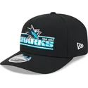 cap-izliekta-black-snapback-9seventy-stretch-snap-stated-no-san-jose-sharks-nhl-no-new-era