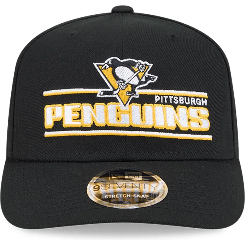 cap-izliekta-black-snapback-9seventy-stretch-snap-stated-no-pittsburgh-penguins-nhl-no-new-era