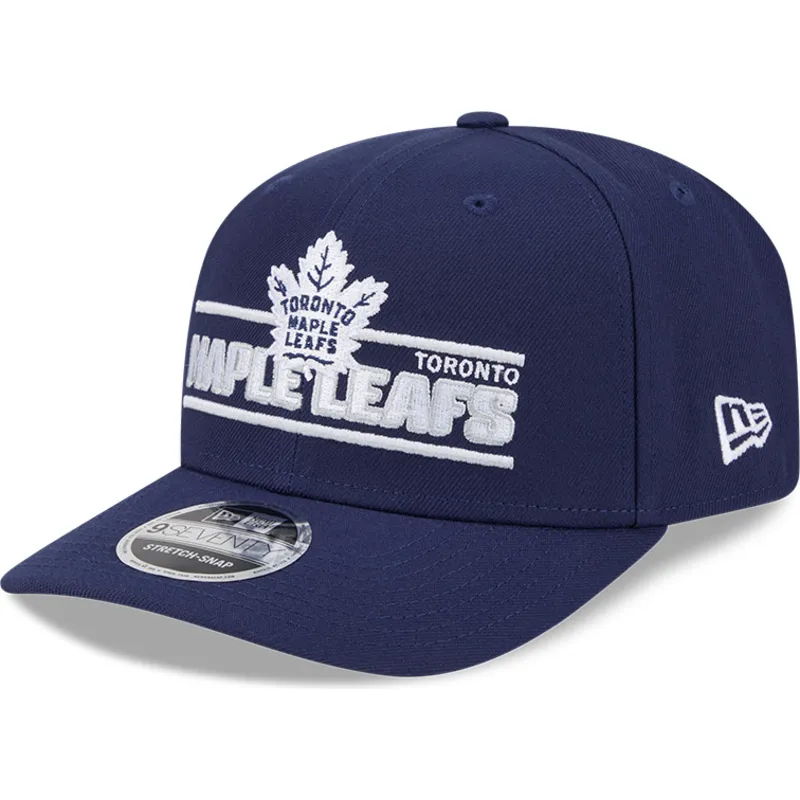 cepur-izliekta-zils-snapback-9seventy-stretch-snap-stated-no-toronto-maple-leafs-nhl-no-new-era