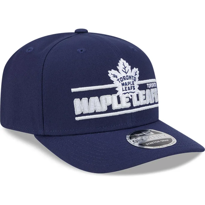 cap-izliekta-blue-snapback-9seventy-stretch-snap-stated-no-toronto-maple-leafs-nhl-no-new-era