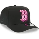 boston-red-sox-mlb-new-era-9fifty-a-frame-neon-schwarze-snapback-kappe