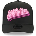 cepur-izliekta-melns-snapback-9fifty-a-frame-neon-no-oakland-athletics-mlb-no-new-era