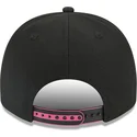 schwarze-snapback-kappe-mit-gebogenem-schirm-9fifty-a-frame-neon-von-oakland-athletics-mlb-von-new-era