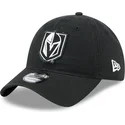 cap-izliekta-black-adjustable-strap-9twenty-stamp-no-vegas-golden-knights-nhl-no-new-era