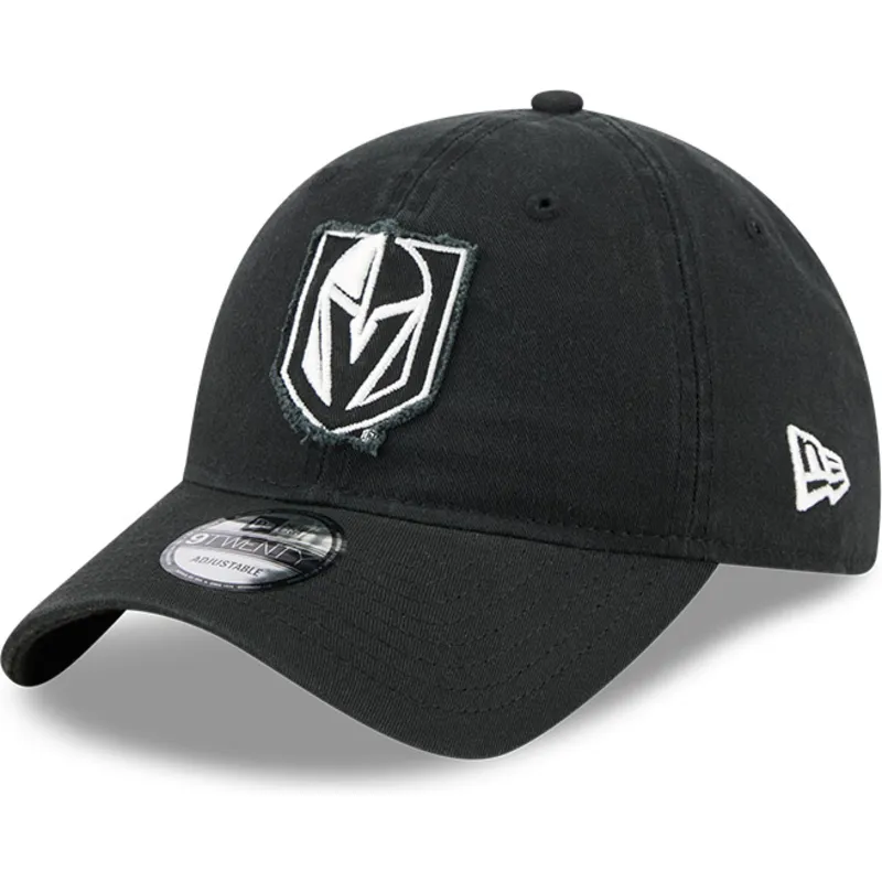 cap-izliekta-black-adjustable-strap-9twenty-stamp-no-vegas-golden-knights-nhl-no-new-era