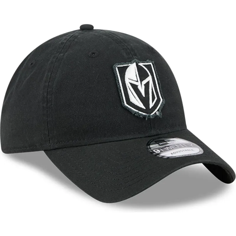 cap-izliekta-black-adjustable-strap-9twenty-stamp-no-vegas-golden-knights-nhl-no-new-era
