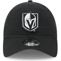 cap-izliekta-black-adjustable-strap-9twenty-stamp-no-vegas-golden-knights-nhl-no-new-era