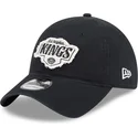 cap-izliekta-black-adjustable-strap-9twenty-stamp-no-los-angeles-kings-nhl-no-new-era