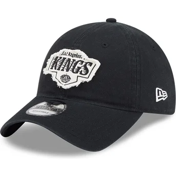 Cepur izliekta melns regulējama lente 9TWENTY Stamp no Los Angeles Kings NHL no New Era