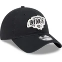 cap-izliekta-black-adjustable-strap-9twenty-stamp-no-los-angeles-kings-nhl-no-new-era