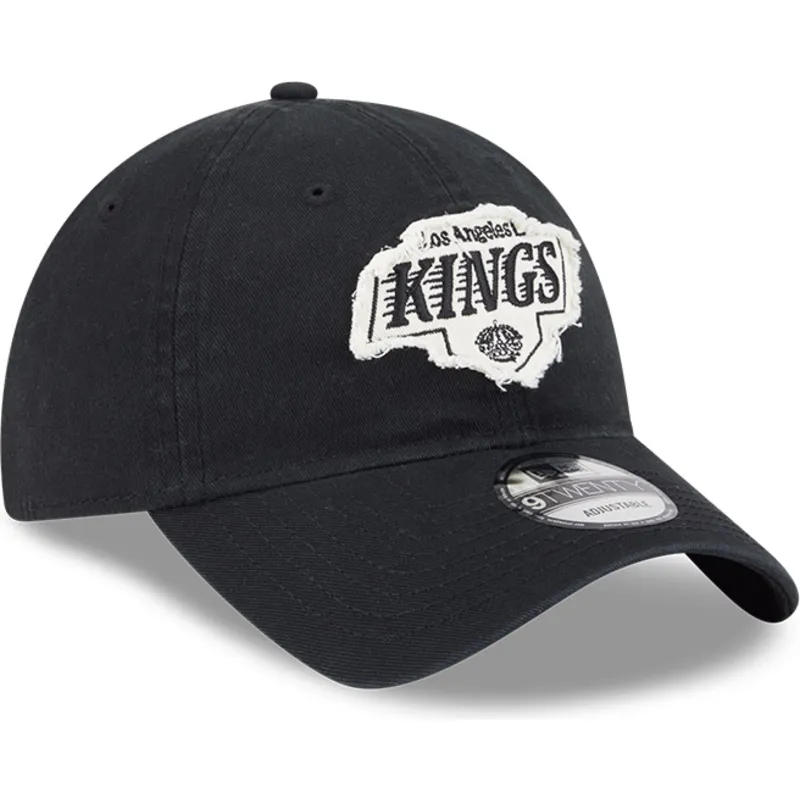 cap-izliekta-black-adjustable-strap-9twenty-stamp-no-los-angeles-kings-nhl-no-new-era
