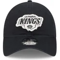 cap-izliekta-black-adjustable-strap-9twenty-stamp-no-los-angeles-kings-nhl-no-new-era