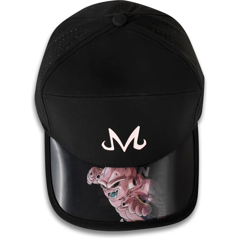 cap-izliekta-black-adjustable-strap-kid-buu-dragon-ball-no-capslab