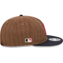 new-era-flat-brim-9fifty-retro-crown-wool-pinstripe-boston-red-sox-mlb-brown-and-navy-blue-adjustable-cap
