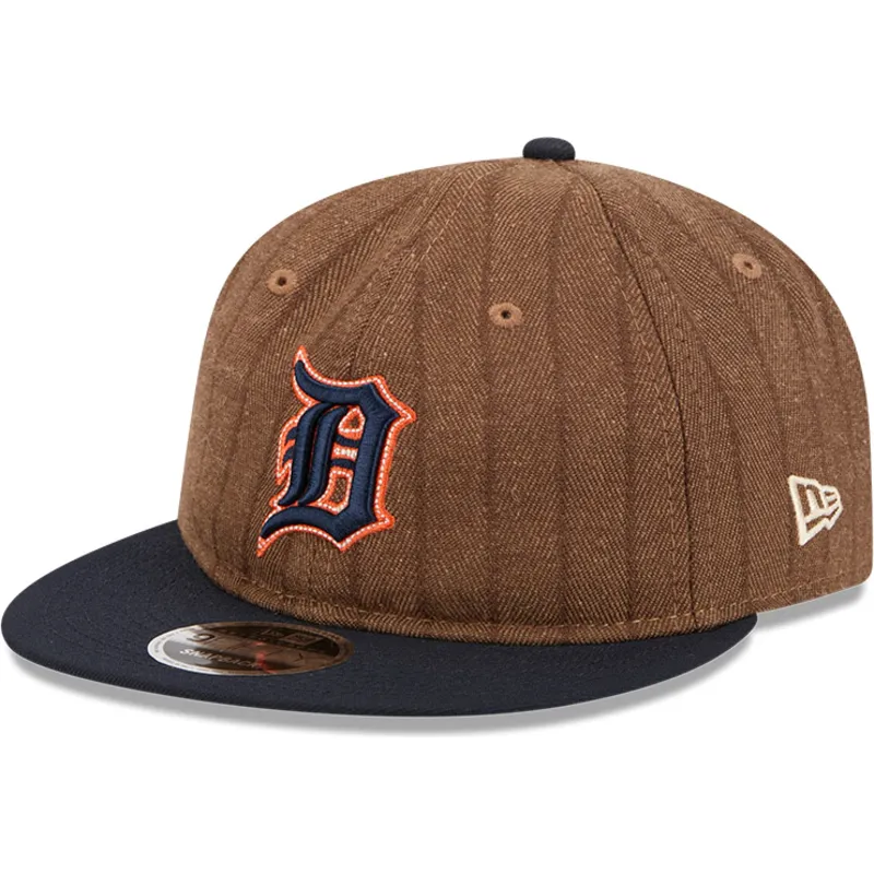 cepur-plakana-bruns-regulejama-lente-9fifty-retro-crown-wool-pinstripe-no-detroit-tigers-mlb-no-new-era