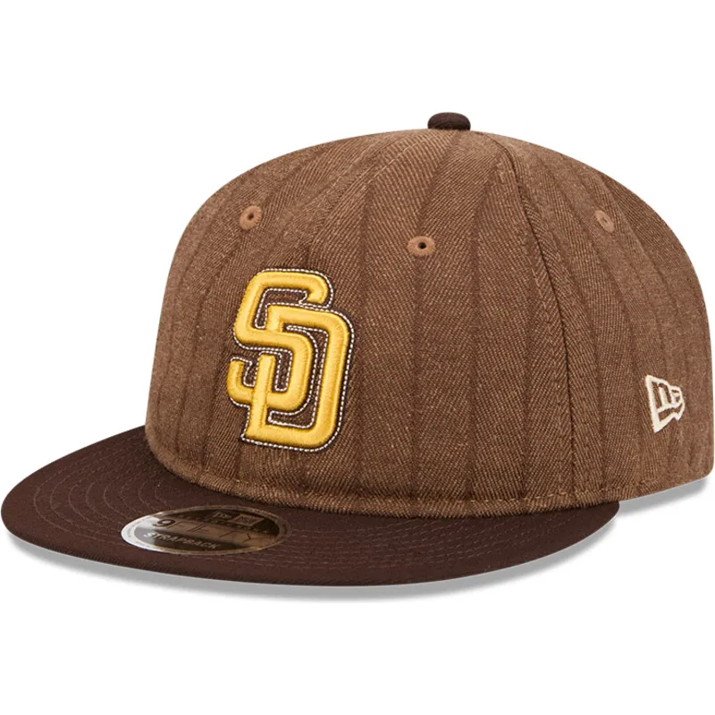 cap-plakana-brown-adjustable-strap-9fifty-retro-crown-wool-pinstripe-no-san-diego-padres-mlb-no-new-era