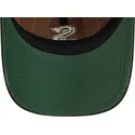 cap-izliekta-brown-adjustable-strap-9twenty-a-frame-wool-pinstripe-no-chicago-white-sox-mlb-no-new-era
