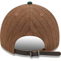 cap-izliekta-brown-adjustable-strap-9twenty-a-frame-wool-pinstripe-no-oakland-athletics-mlb-no-new-era
