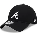 verstellbare-schwarze-curved-cap-9twenty-merino-wool-der-atlanta-braves-mlb-von-new-era