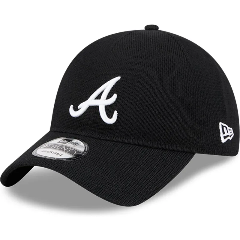 cap-izliekta-black-adjustable-strap-9twenty-merino-wool-no-atlanta-braves-mlb-no-new-era