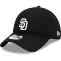 cepur-izliekta-melns-regulejams-9twenty-merino-wool-no-san-diego-padres-mlb-no-new-era