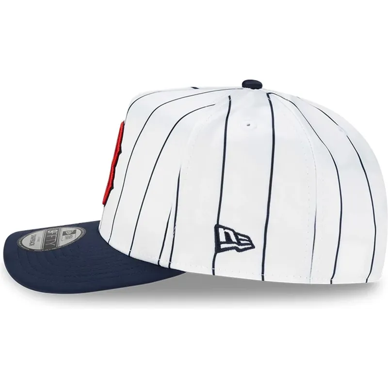 cepur-izliekta-balts-snapback-9fifty-a-frame-satin-pinstripe-no-boston-red-sox-mlb-no-new-era