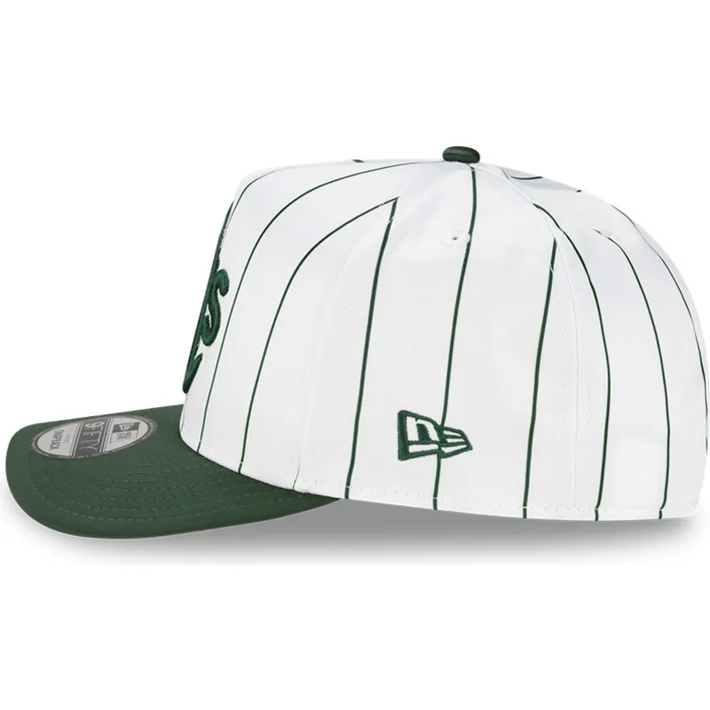 cepur-izliekta-balts-snapback-9fifty-a-frame-satin-pinstripe-no-oakland-athletics-mlb-no-new-era cepur-izliekta-balts-snapback-9fifty-a-frame-satin-pinstripe-no-oakland-athletics-mlb-no-new-era