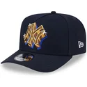 cepur-izliekta-tumsi-zils-snapback-9fifty-a-frame-emblem-no-new-york-yankees-mlb-no-new-era