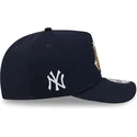 cepur-izliekta-tumsi-zils-snapback-9fifty-a-frame-emblem-no-new-york-yankees-mlb-no-new-era