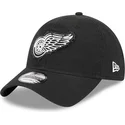 cap-izliekta-black-adjustable-strap-9twenty-stamp-no-detroit-red-wings-nhl-no-new-era