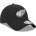 cap-izliekta-black-adjustable-strap-9twenty-stamp-no-detroit-red-wings-nhl-no-new-era