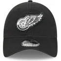 cap-izliekta-black-adjustable-strap-9twenty-stamp-no-detroit-red-wings-nhl-no-new-era