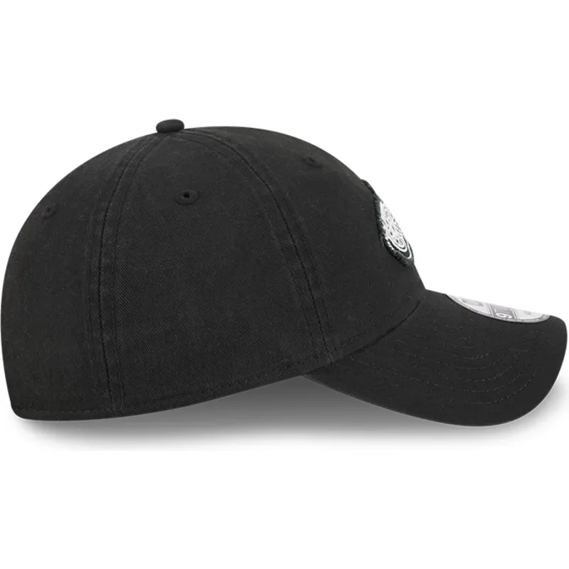cepur-izliekta-melns-regulejama-lente-9twenty-stamp-no-detroit-red-wings-nhl-no-new-era